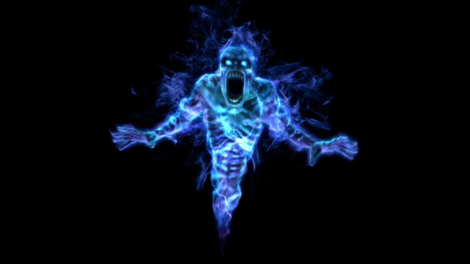 Demonic Poltergeist Scene