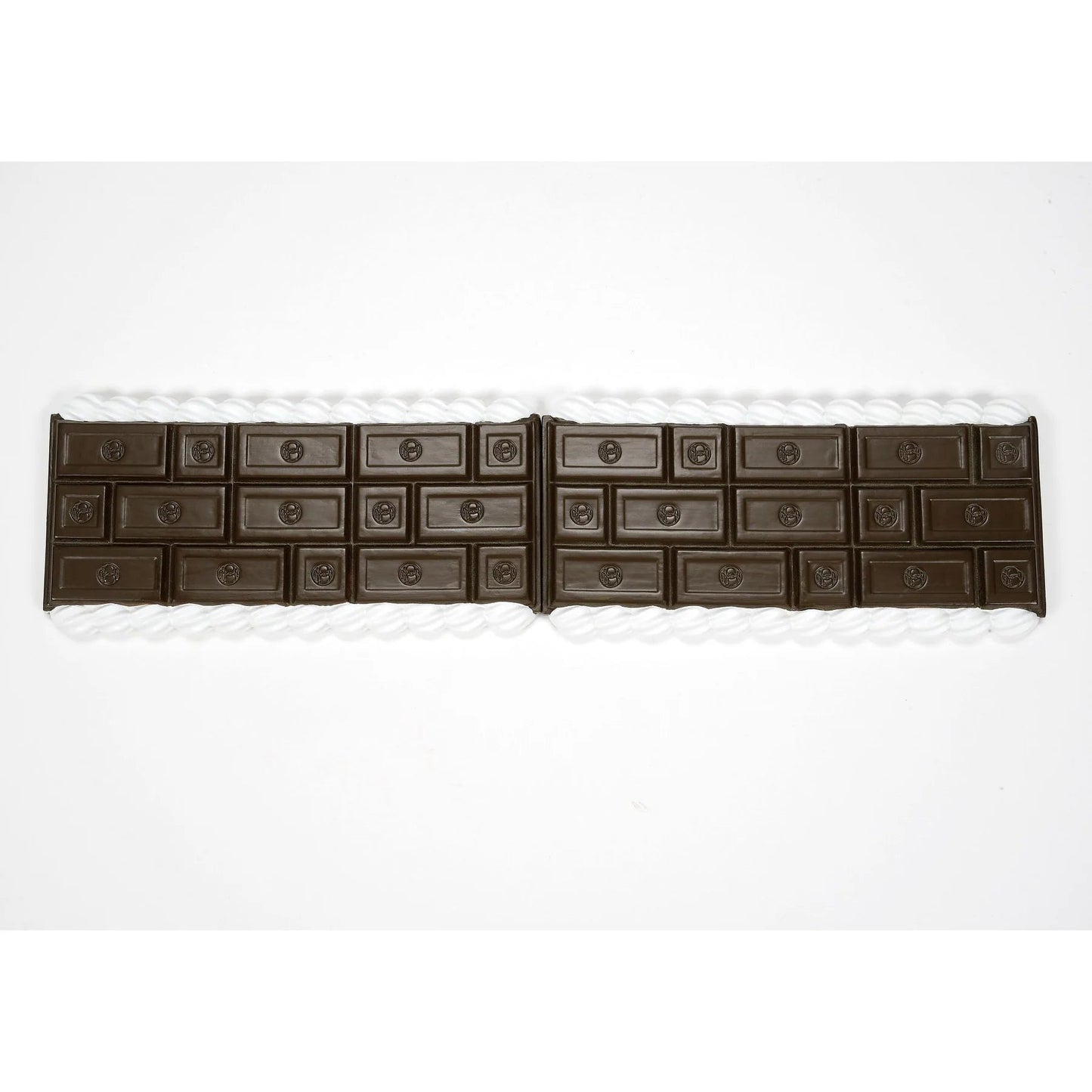 Department 56 Cocoa & Cream Road Set of 2 – Village Display Accessory – Miniature Chocolate Themed Pathway - Nifty Decor & More