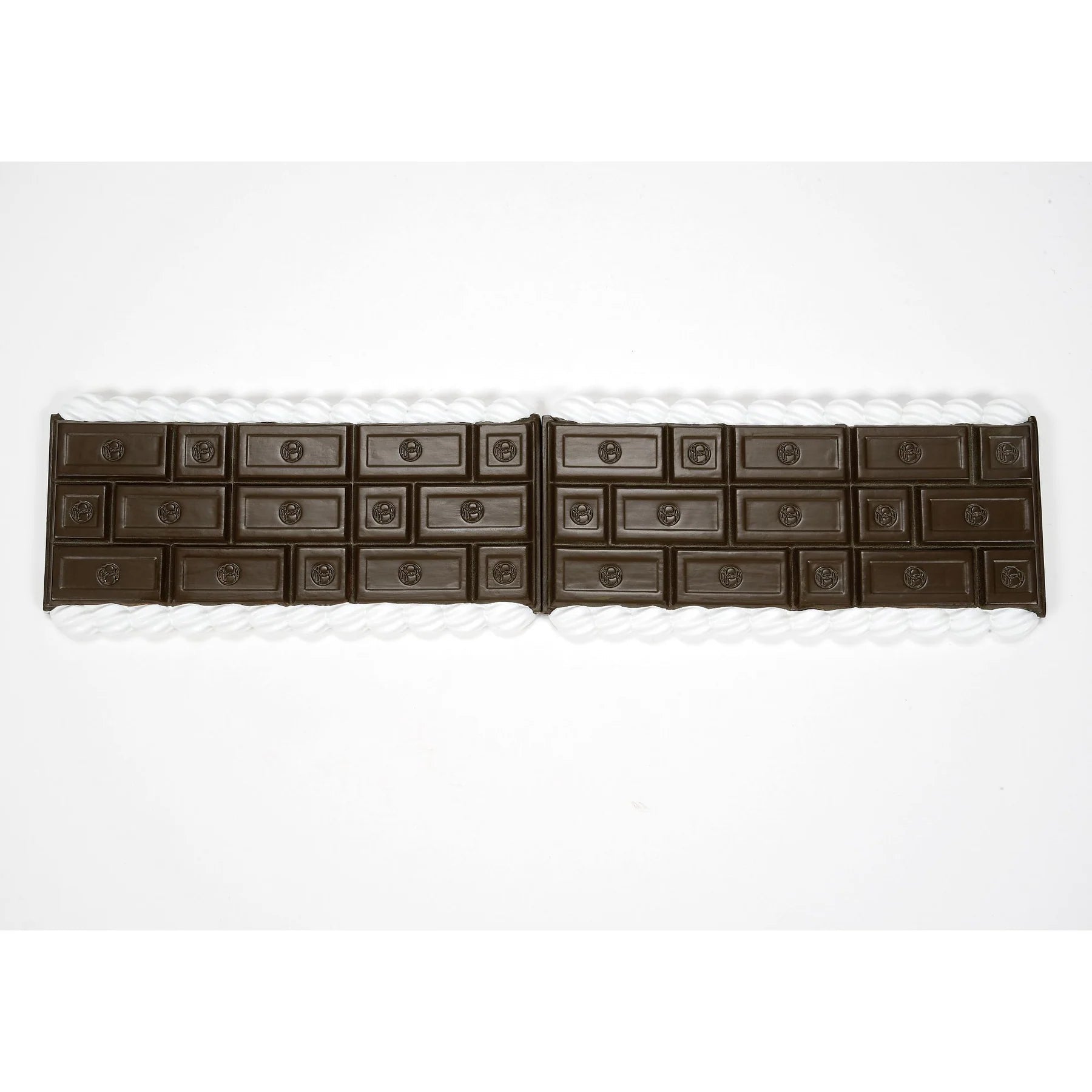 Department 56 Cocoa & Cream Road Set of 2 – Village Display Accessory – Miniature Chocolate Themed Pathway - Nifty Decor & More