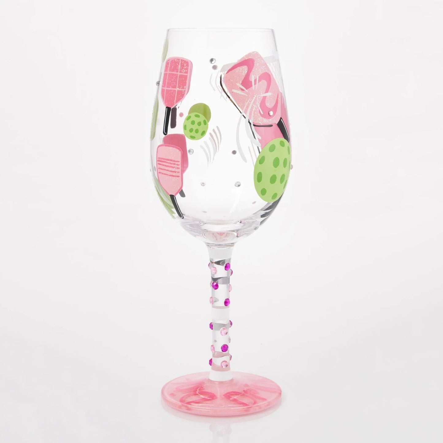 Dink then Drink Hand Painted Wine Glass - Nifty Decor & More