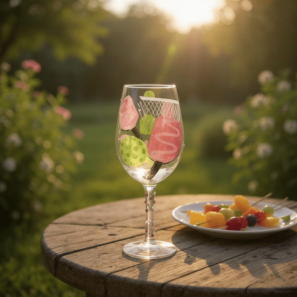 Dink then Drink Wine Glass - Nifty Decor & More