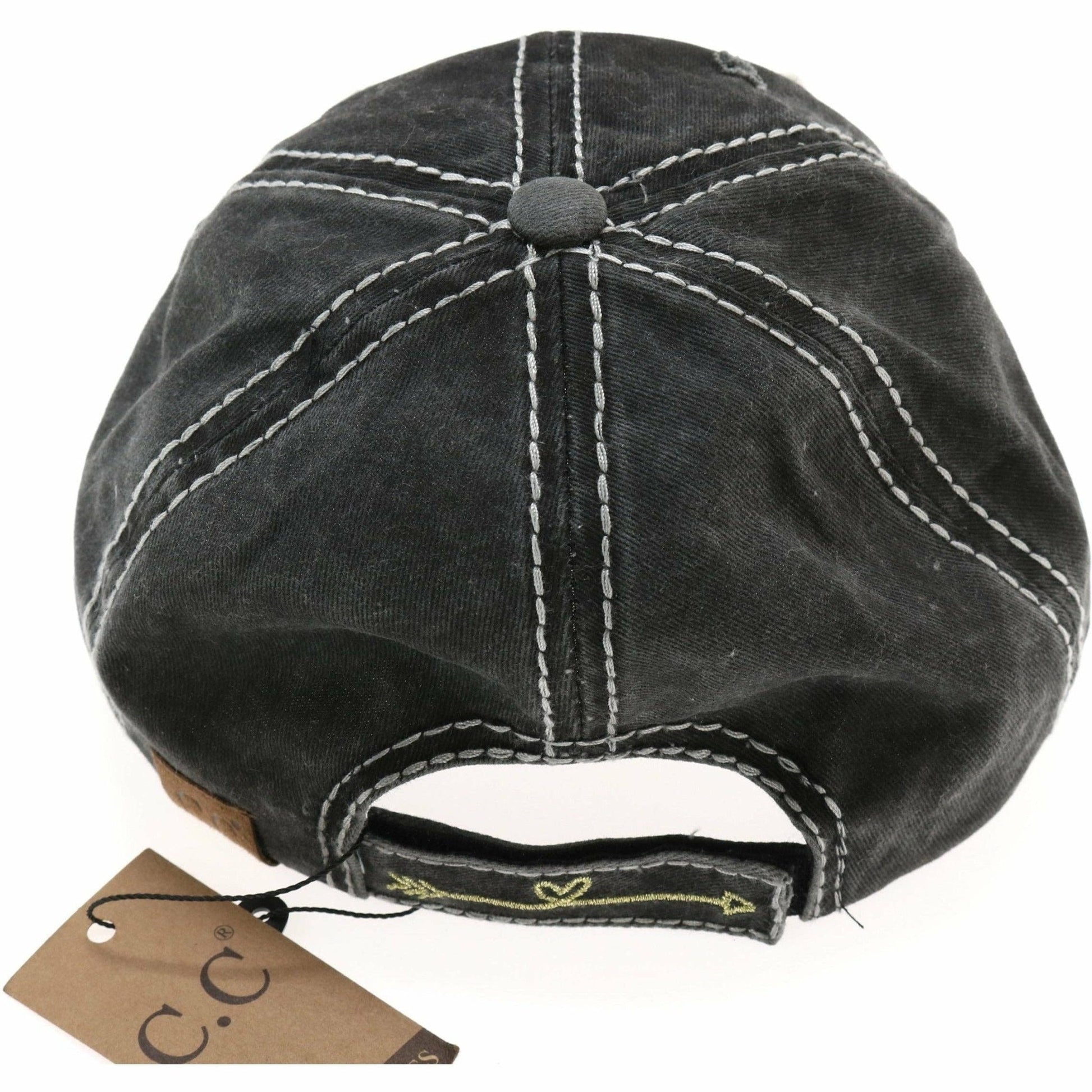 Distressed Bride Tribe Patch CC Ball Cap BA2019BT - Nifty Decor & More