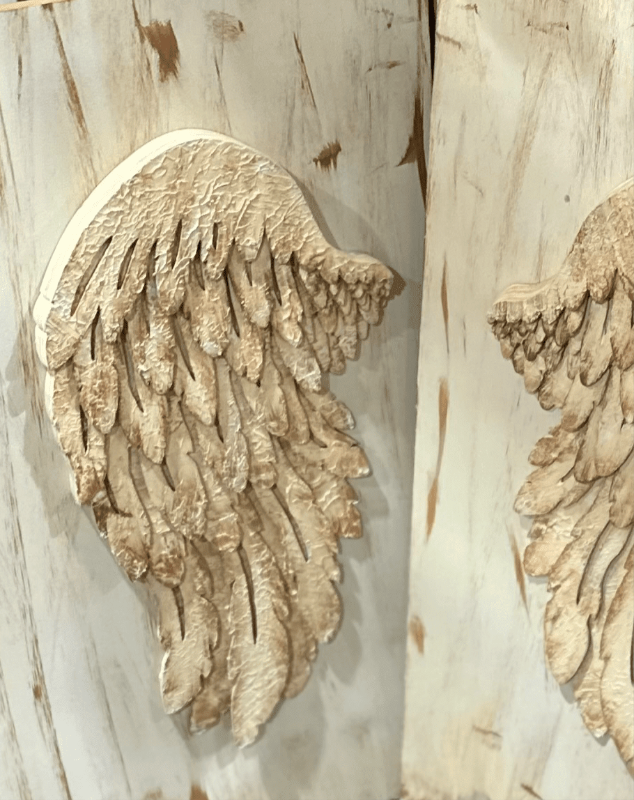 Distressed Feather Wing Wall Panels - Nifty Decor & More