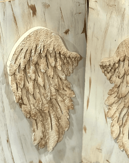 Distressed Feather Wing Wall Panels - Nifty Decor & More