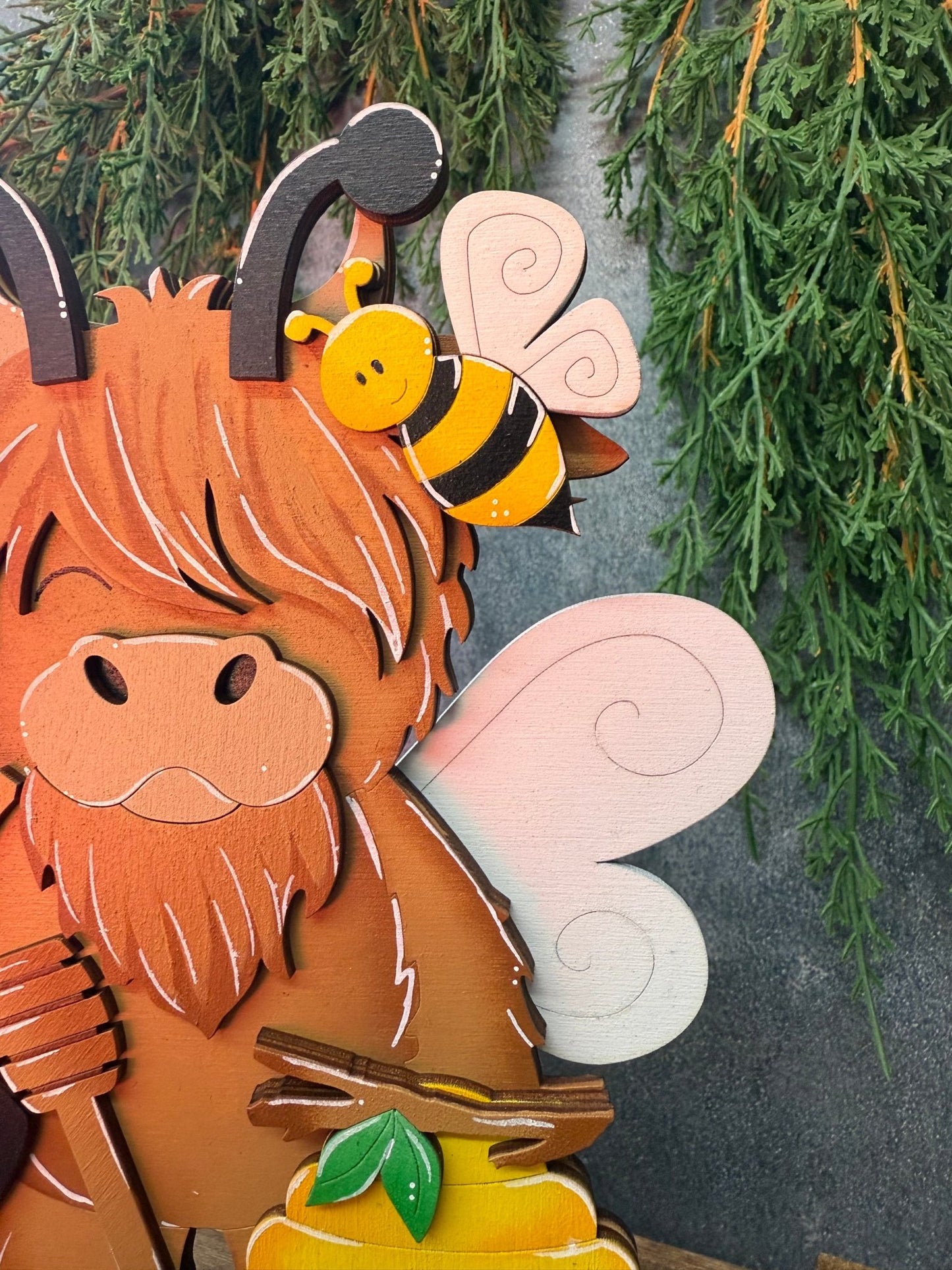 Don’t Bee a Heifer Shelf Sitter - Nifty Decor & More