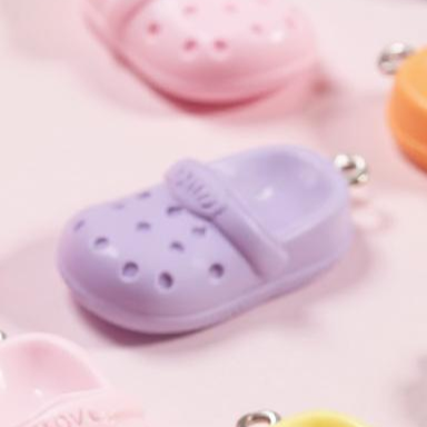 Shoe Charm Pendant, Cute Jewelry Add On for Necklace or Bracelet, Fun Accessory for Shoe Lovers, Unique Gift for Friends & Family Shoe Charm Purple