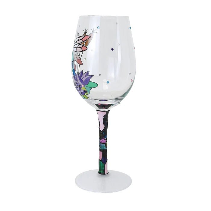 Dragonfly Gems Wine Glass - Nifty Decor & More