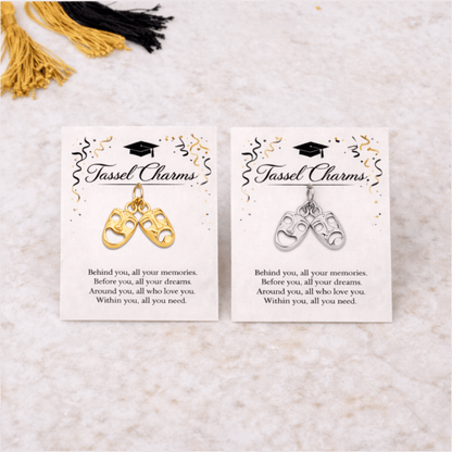 Drama Theater Graduation Tassel Charm - Nifty Decor & More