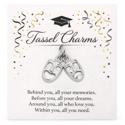 Drama Theater Graduation Tassel Charm - Nifty Decor & More