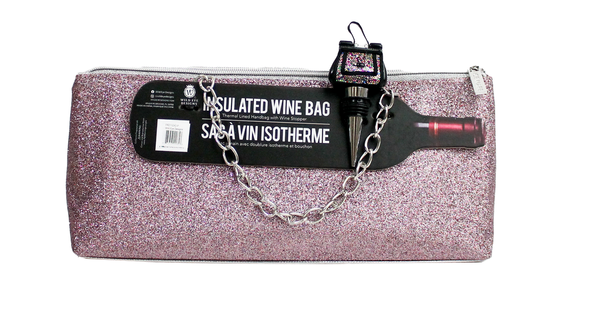 Confetti Insulated Wine Bag & Purse Stopper