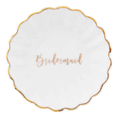Earring + Small Trinket Tray Set - Bridesmaid - Nifty Decor & More
