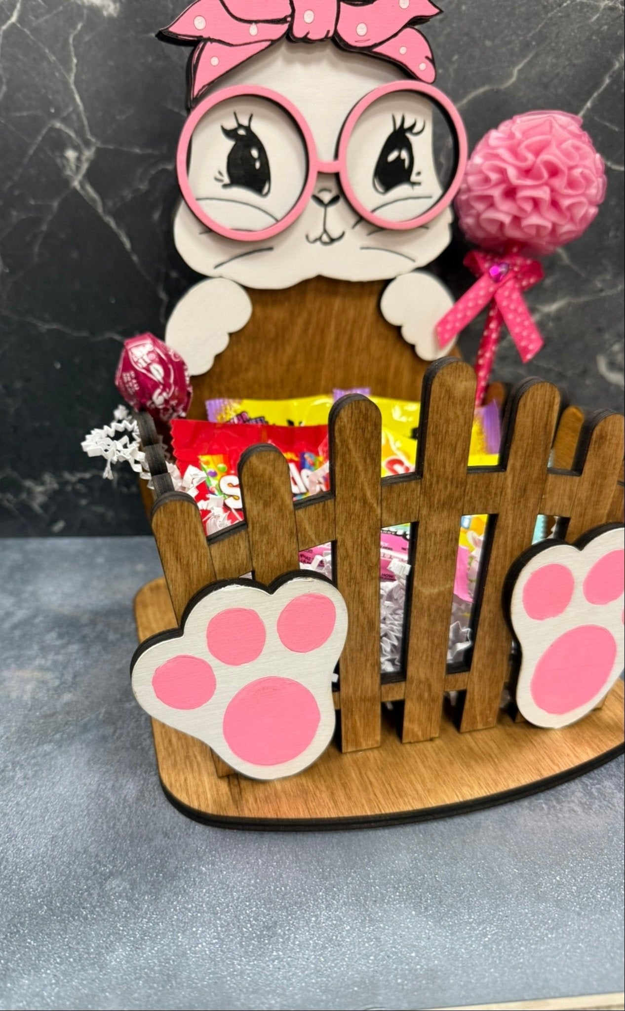 Easter Bunny Gift Basket – Cute Spring Basket for Kids - Nifty Decor & More