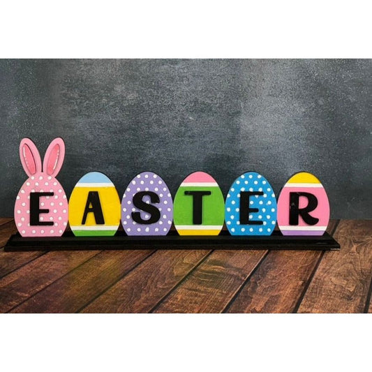 Easter Mantle Décor Easter Shelf Sitter