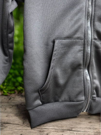 Easter-Saurus-Rex Zip Hoodie | Cute Dinosaur Design | Unisex Comfortable Hoodie for Spring Celebrations & Gift Ideas