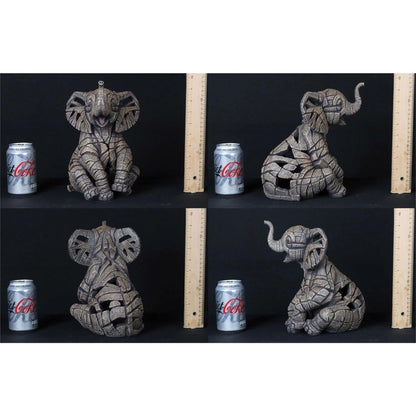 EDGES Elephant Calf Figure - Nifty Decor & More