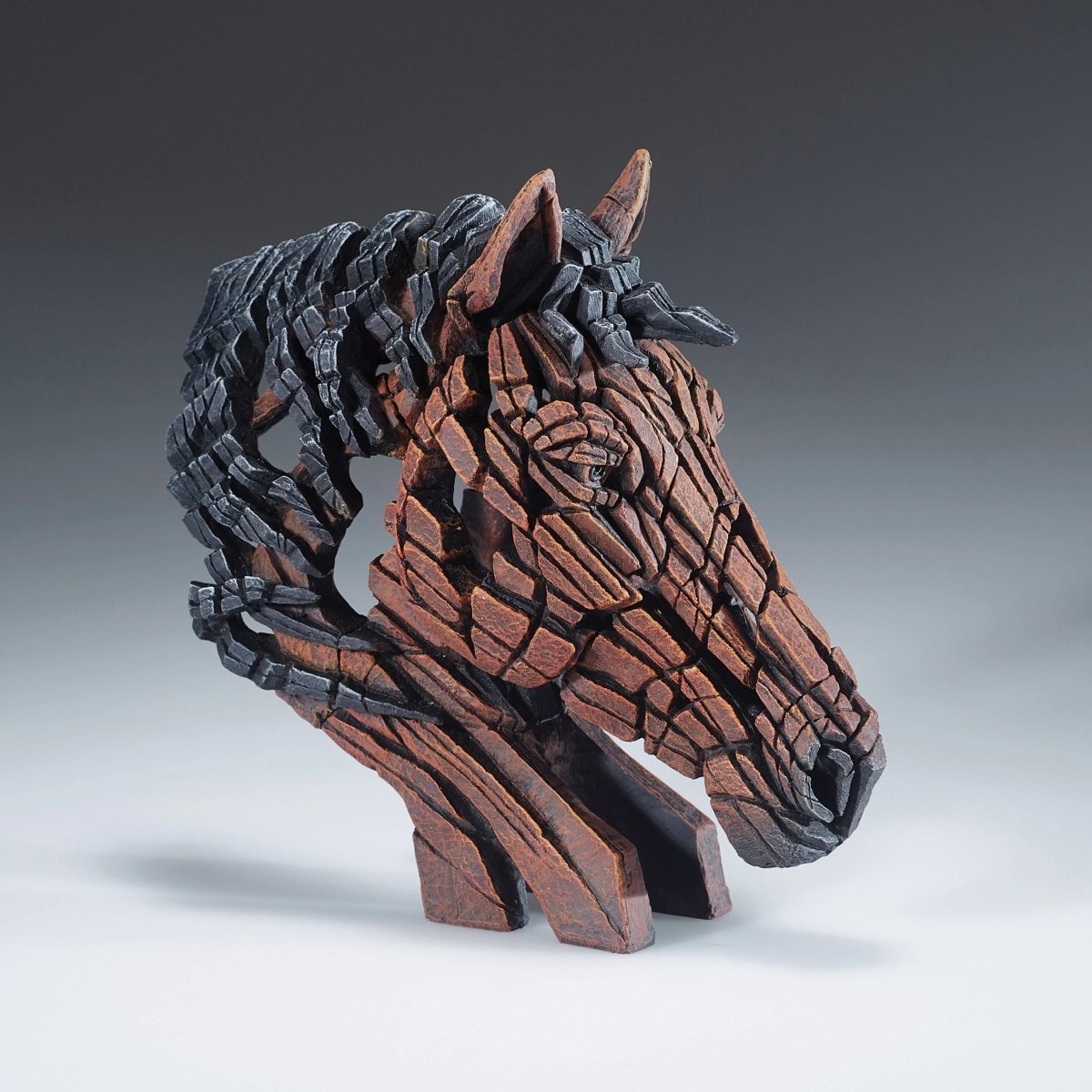 EDGES Mini Horse Bust Scultpure - Nifty Decor & More