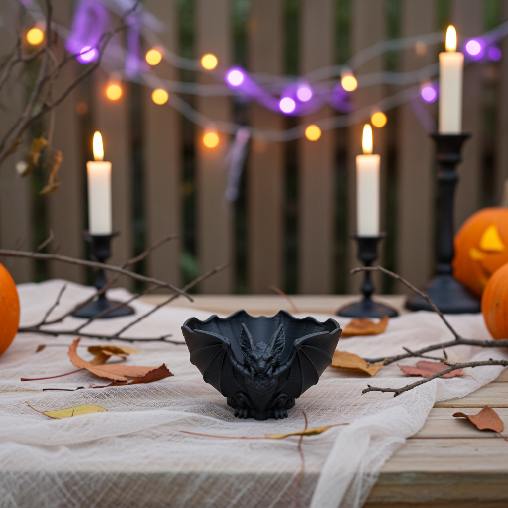 Halloween Bat Bowl