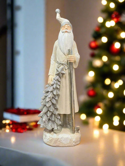 Elegant Christmas Light Up Santa - Nifty Decor & More