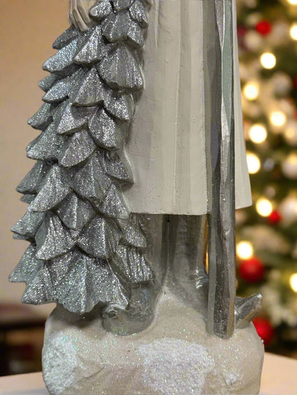 Elegant Christmas Light Up Santa - Nifty Decor & More