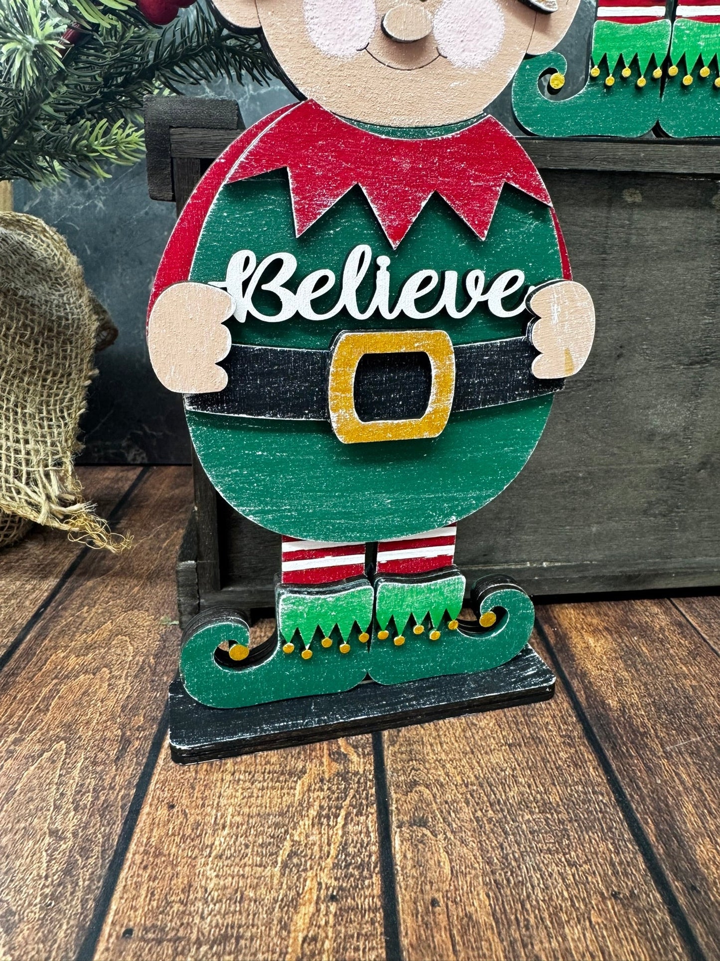Elf Boy and Girl Shelf Sitters - Nifty Decor & More
