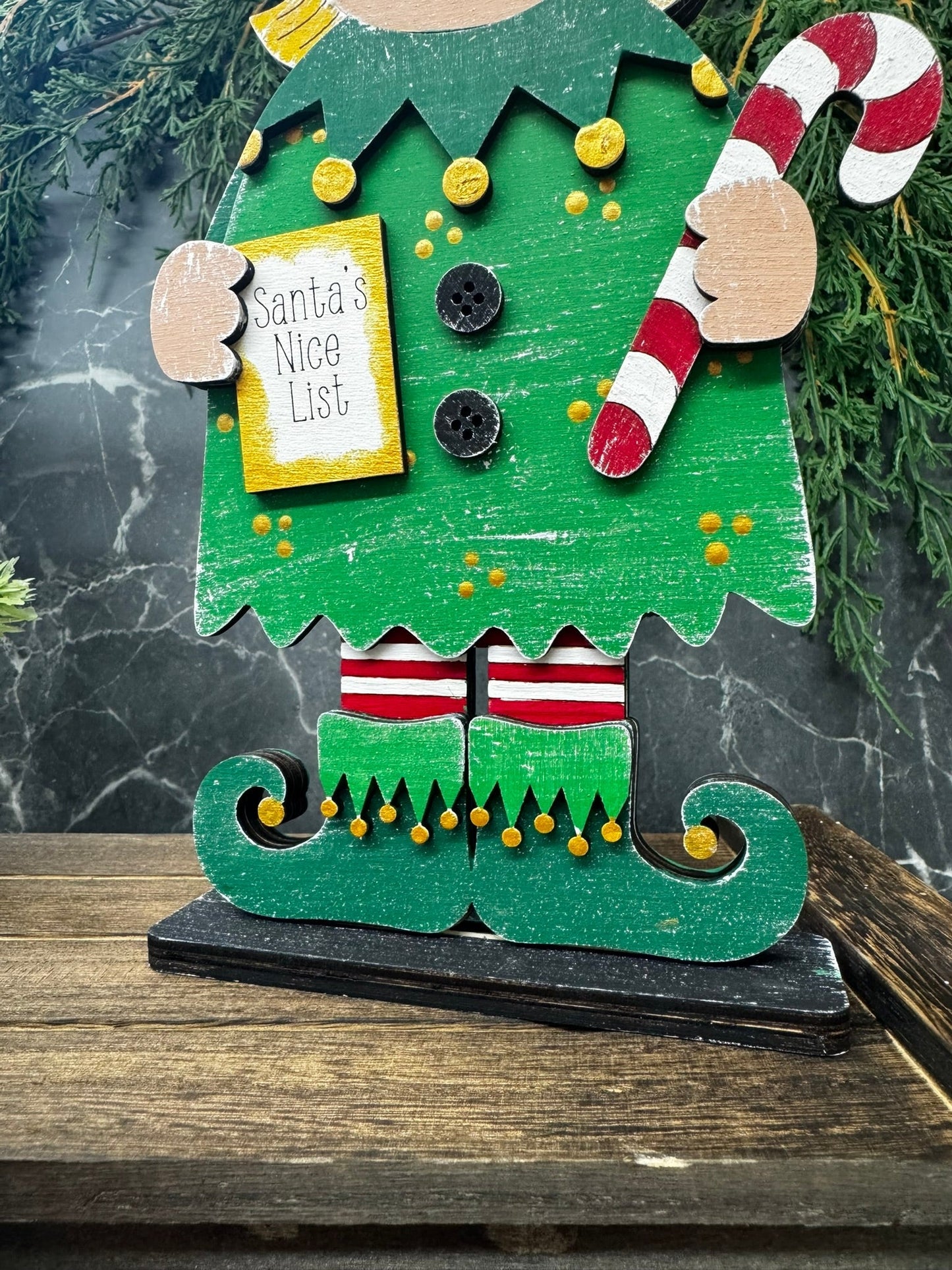 Elf Boy and Girl Shelf Sitters - Nifty Decor & More