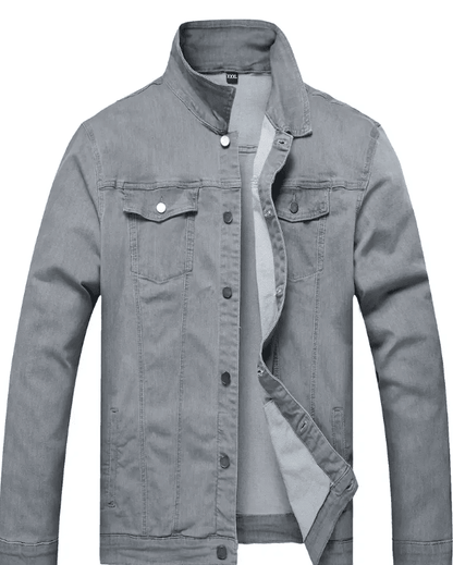 Embroidered Rooster Denim Jacket - Nifty Decor & More