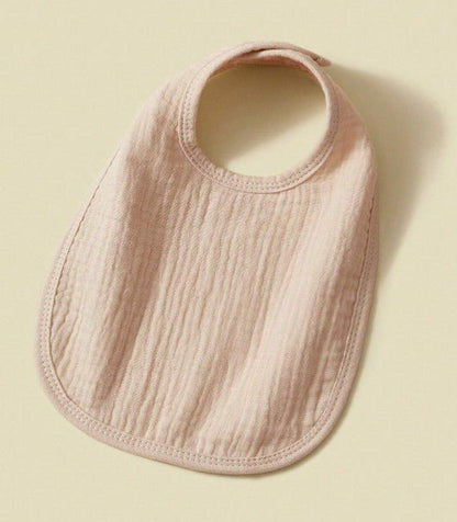 Embroidered Soft Cotton Gauze Bibs, Personalized Baby Boys’ Soft Cotton Drool Bibs, Perfect Newborn Gift - Nifty Decor & More