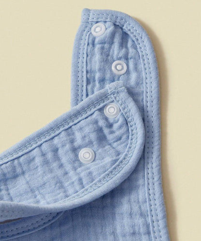 Embroidered Soft Cotton Gauze Bibs, Personalized Baby Boys’ Soft Cotton Drool Bibs, Perfect Newborn Gift - Nifty Decor & More