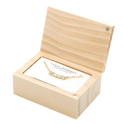 Engaged Treasure Box Necklace - Jewelry