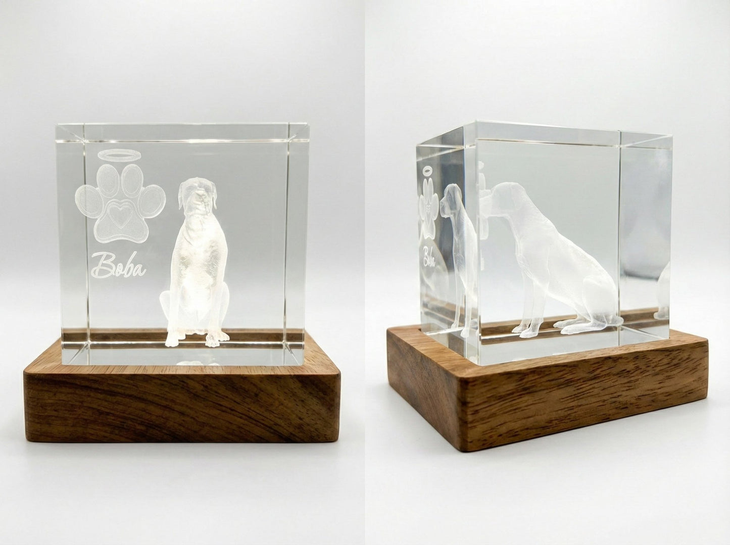 Engraved Crystal Square - Large - Nifty Decor & More