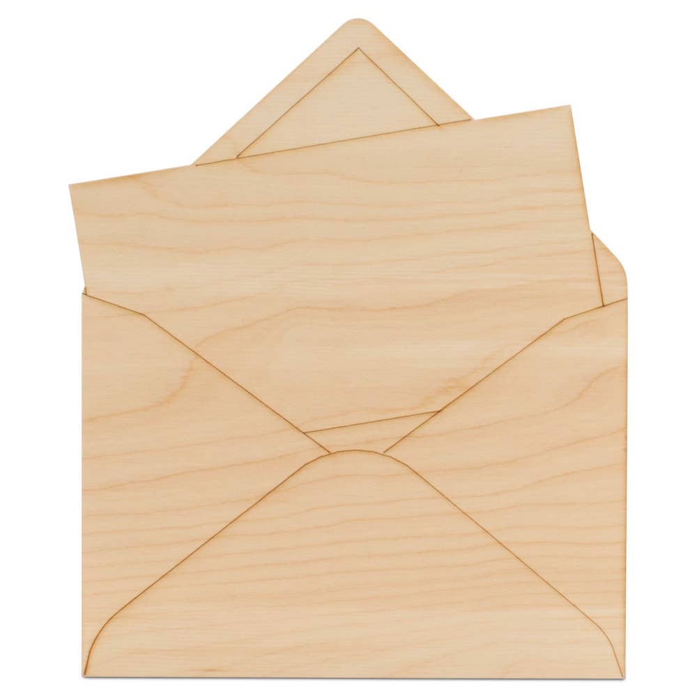 Envelope Cutout with Card 8"