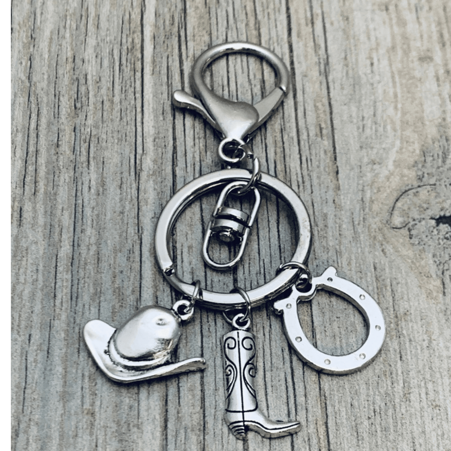 Equestrian Horse Bag Charm Keychain - Nifty Decor & More
