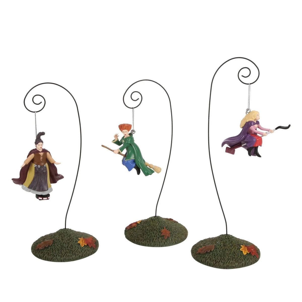 ESTIMATED ARRIVAL: Early June** Witches on their Modern Brooms (set of 3) | Department 56 - Nifty Decor & More