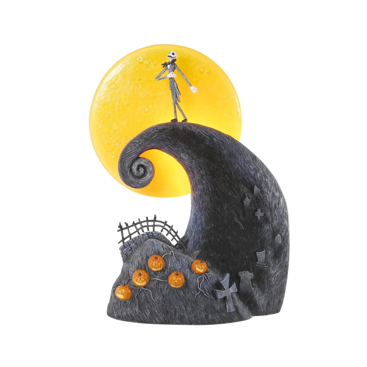 ESTIMATED ARRIVAL: Mid Aug 26*** Jack Up On Spiral Hill - Nightmare Before Christmas Village - Nifty Decor & More
