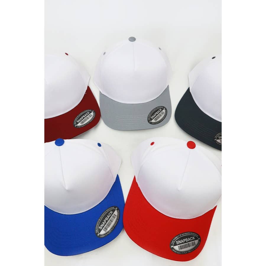 Everyday Solid Snap Back Baseball Cap