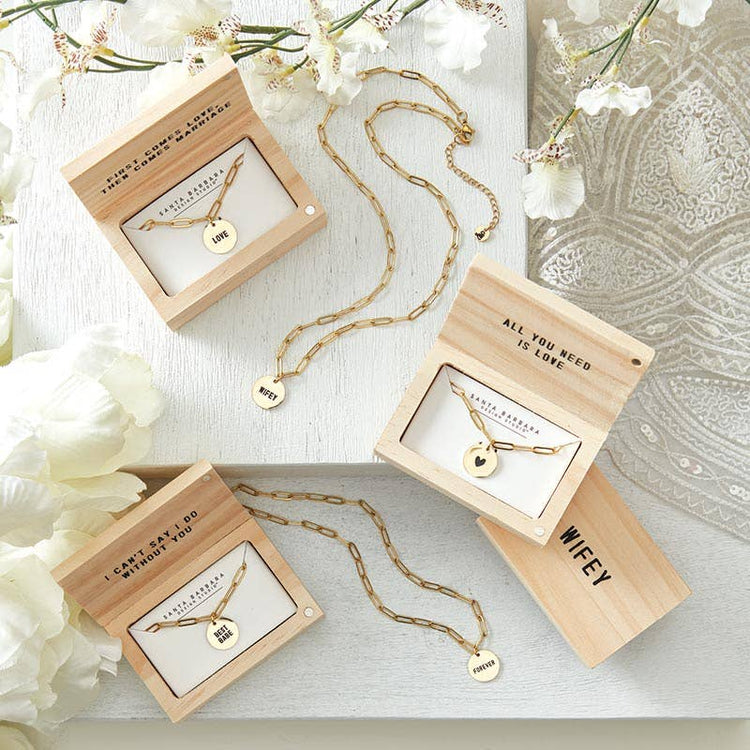 XOXO Link Chain Charm Necklace - Jewelry