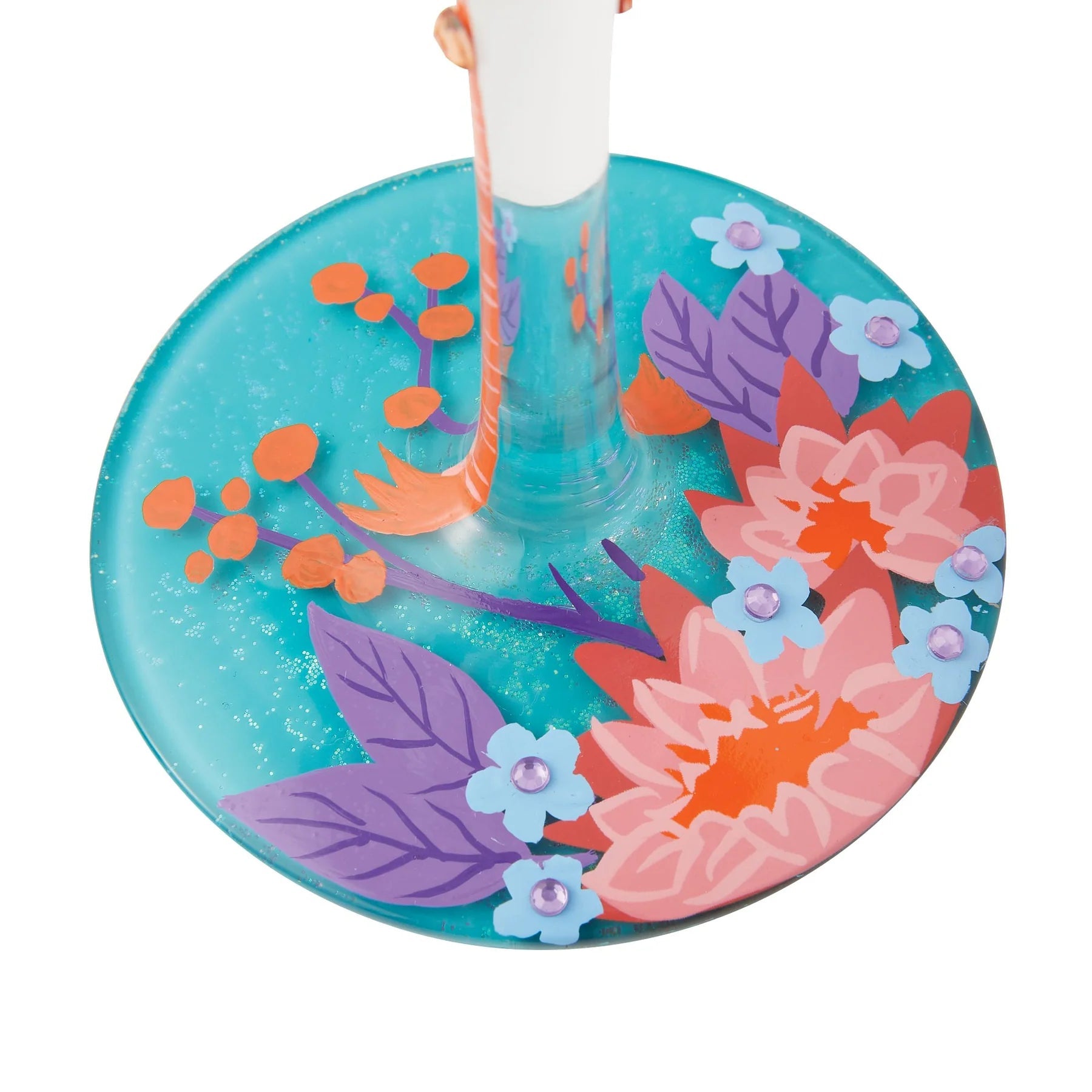 Fabulous Flamingos Painted Wine Glass - Nifty Decor & More