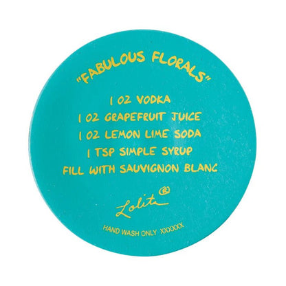 Fabulous Florals Wine Glass - Nifty Decor & More