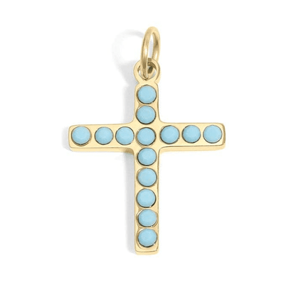 Faith & Love Charms, 18K Gold PVD Pendant, Gift for Mom, Mother's Day Inspirational Jewelry - Nifty Decor & More