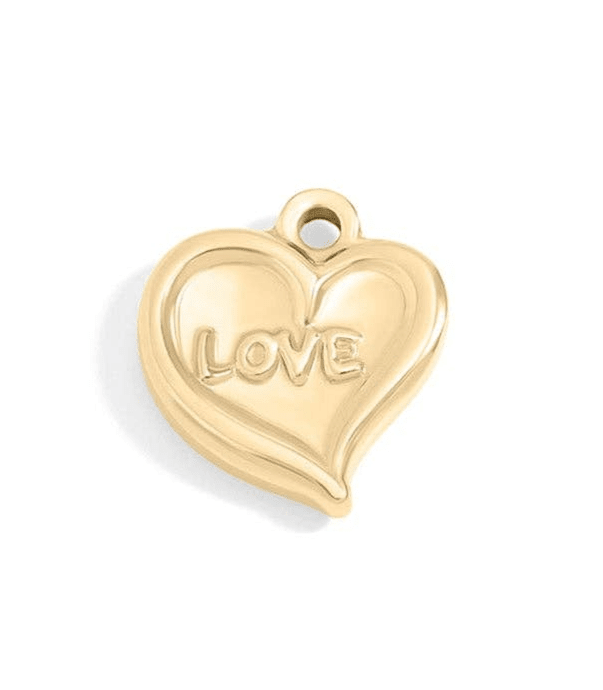 Faith & Love Charms, 18K Gold PVD Pendant, Gift for Mom, Mother's Day Inspirational Jewelry - Nifty Decor & More
