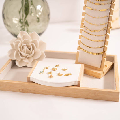 Faith & Love Charms, 18K Gold PVD Pendant, Gift for Mom, Mother's Day Inspirational Jewelry - Nifty Decor & More