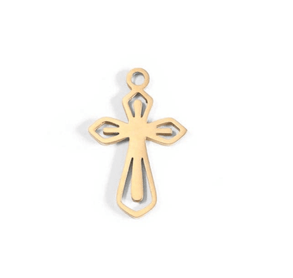 Faith & Love Charms, 18K Gold PVD Pendant, Gift for Mom, Mother's Day Inspirational Jewelry - Nifty Decor & More