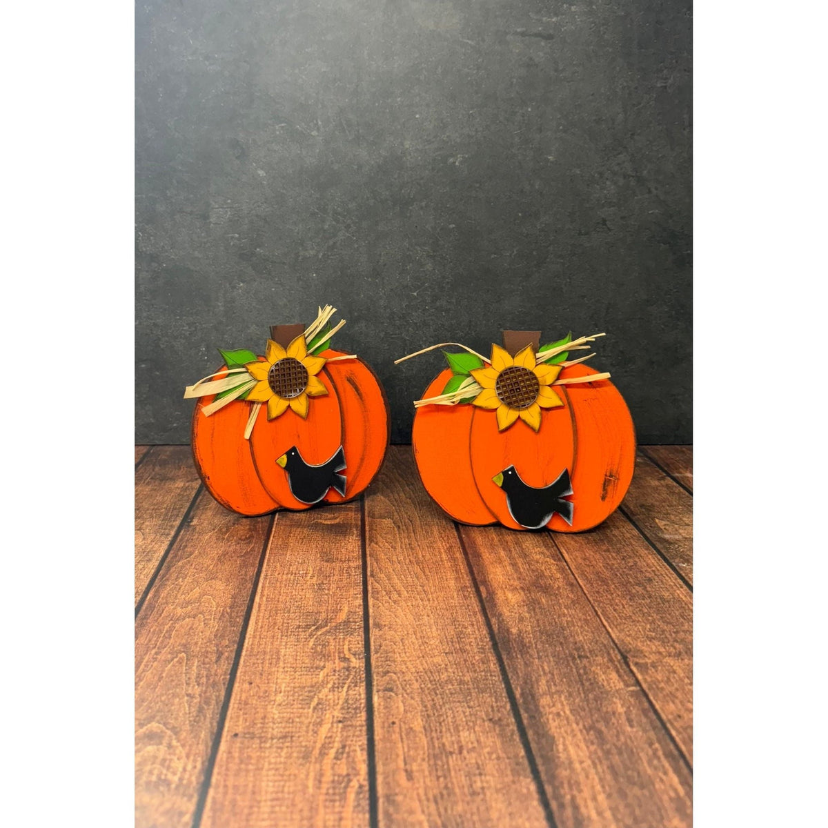 Fall Pumpkins & Crows - Nifty Decor & More