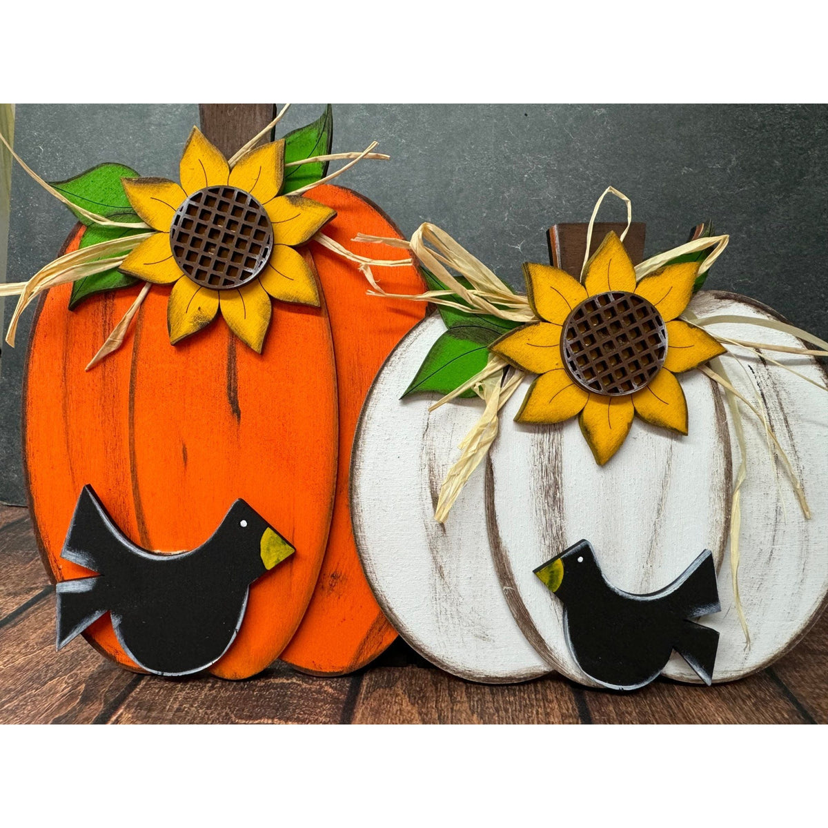 Fall Pumpkins & Crows - Nifty Decor & More