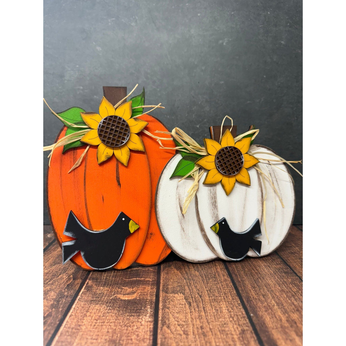 Fall Pumpkins & Crows - Nifty Decor & More
