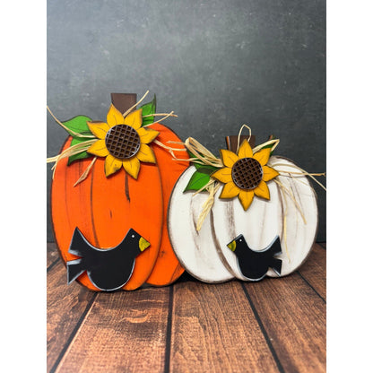 Fall Pumpkins & Crows - Nifty Decor & More