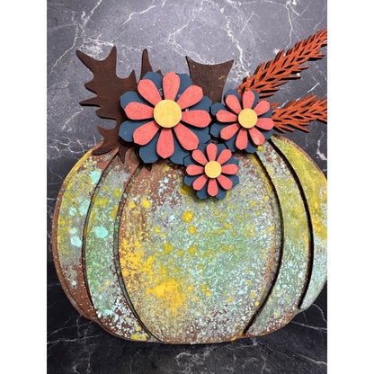 Fall Sunflower Pumpkins