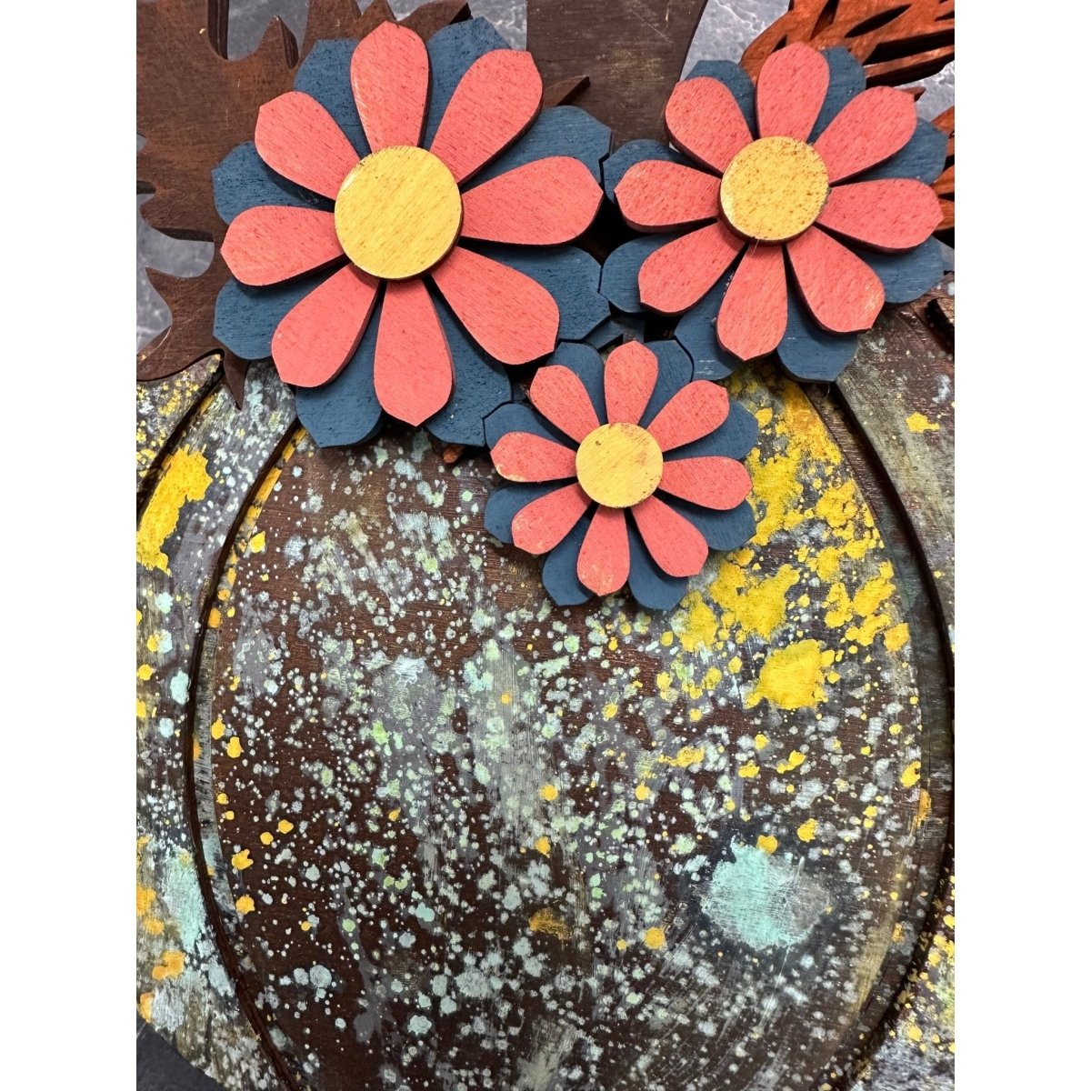 Fall Sunflower Pumpkins - Nifty Decor & More