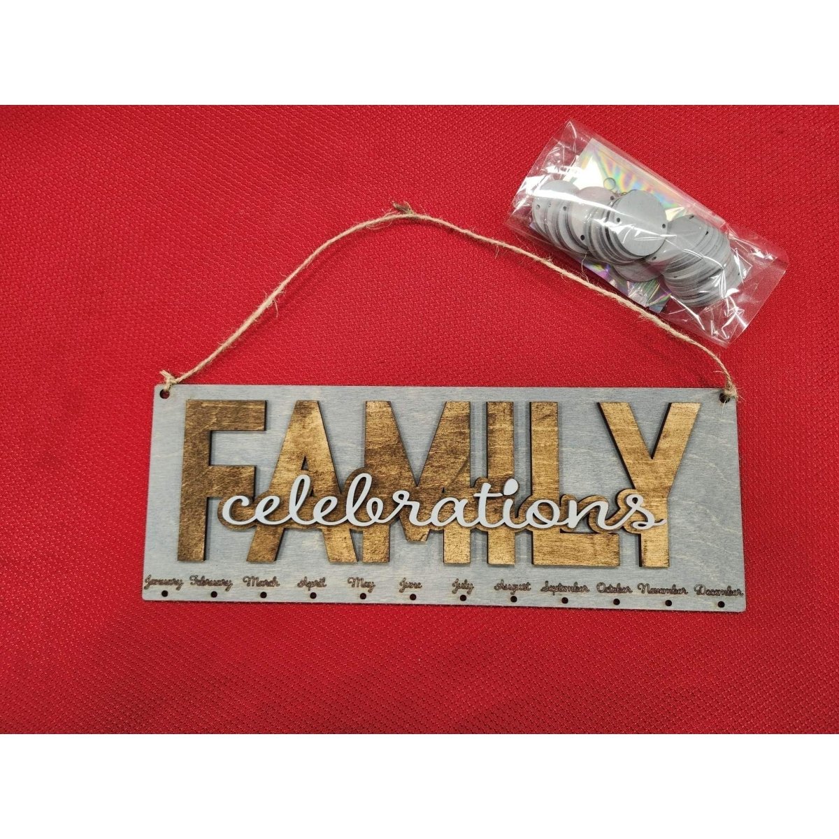 Family Celebrations Wall Calendar - Nifty Decor & More