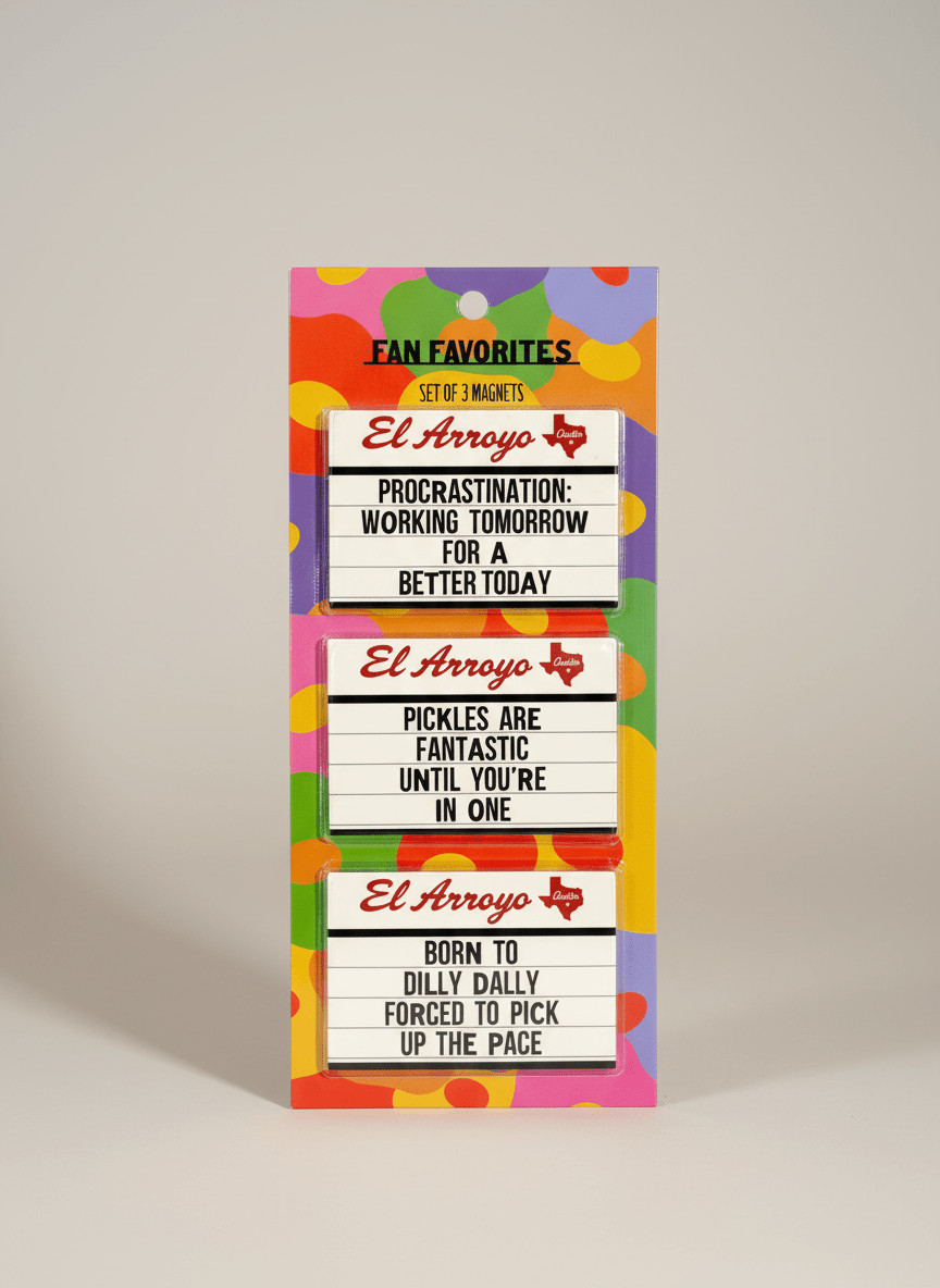 Fan Favorites - Magnet Set - Nifty Decor & More